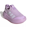 adidas Bubblecomfy Toddler Girls Slip-On Walking Shoes  6|Lilac White Black| medium