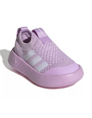 adidas Bubblecomfy Toddler Girls Slip-On Walking Shoes  6|Lilac White Black| medium