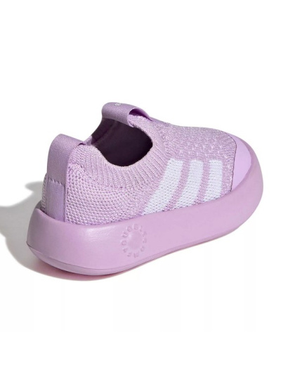adidas Bubblecomfy Toddler Girls Slip-On Walking Shoes  6|Lilac White Black| medium